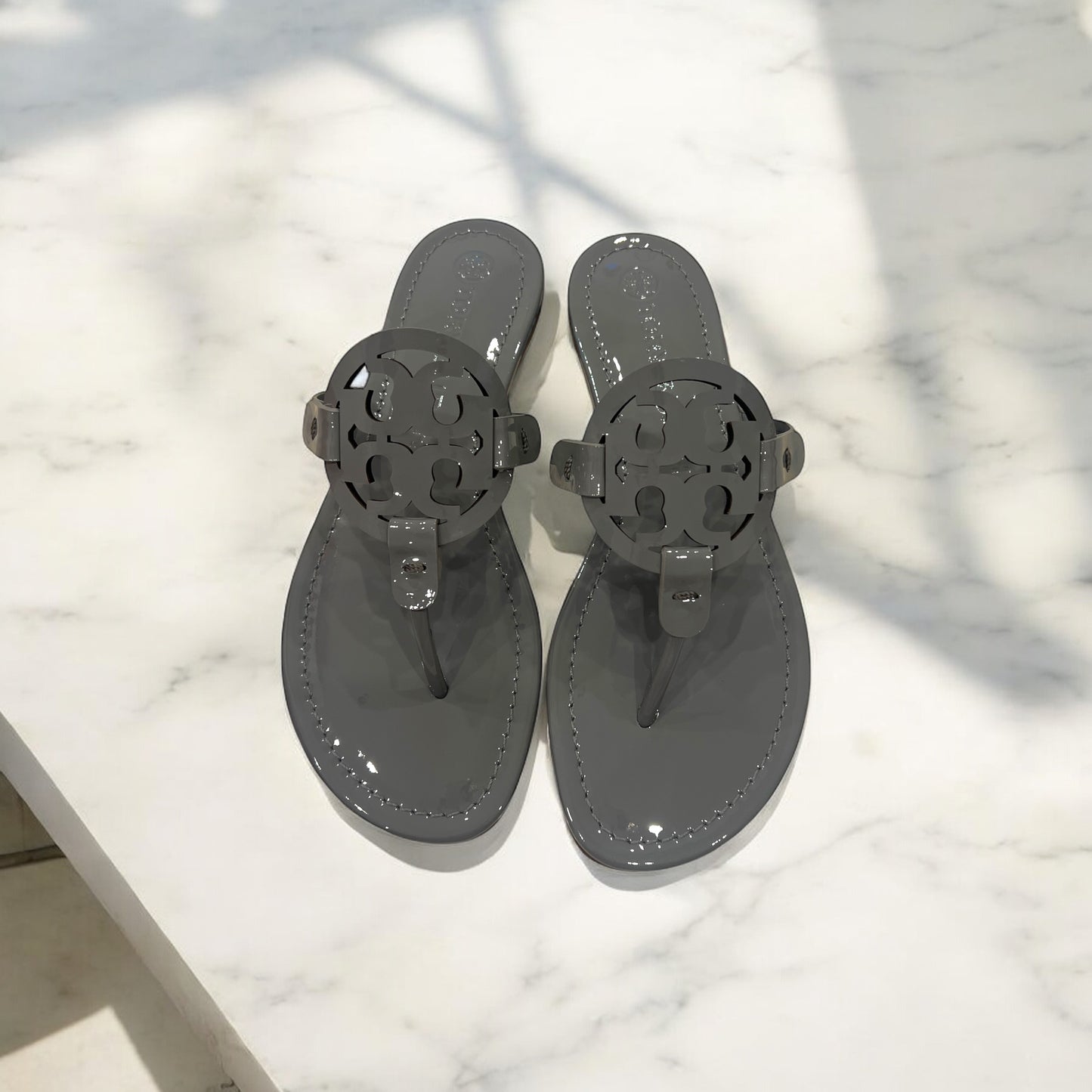 Tory Burch Miller Patent Leather Sandals