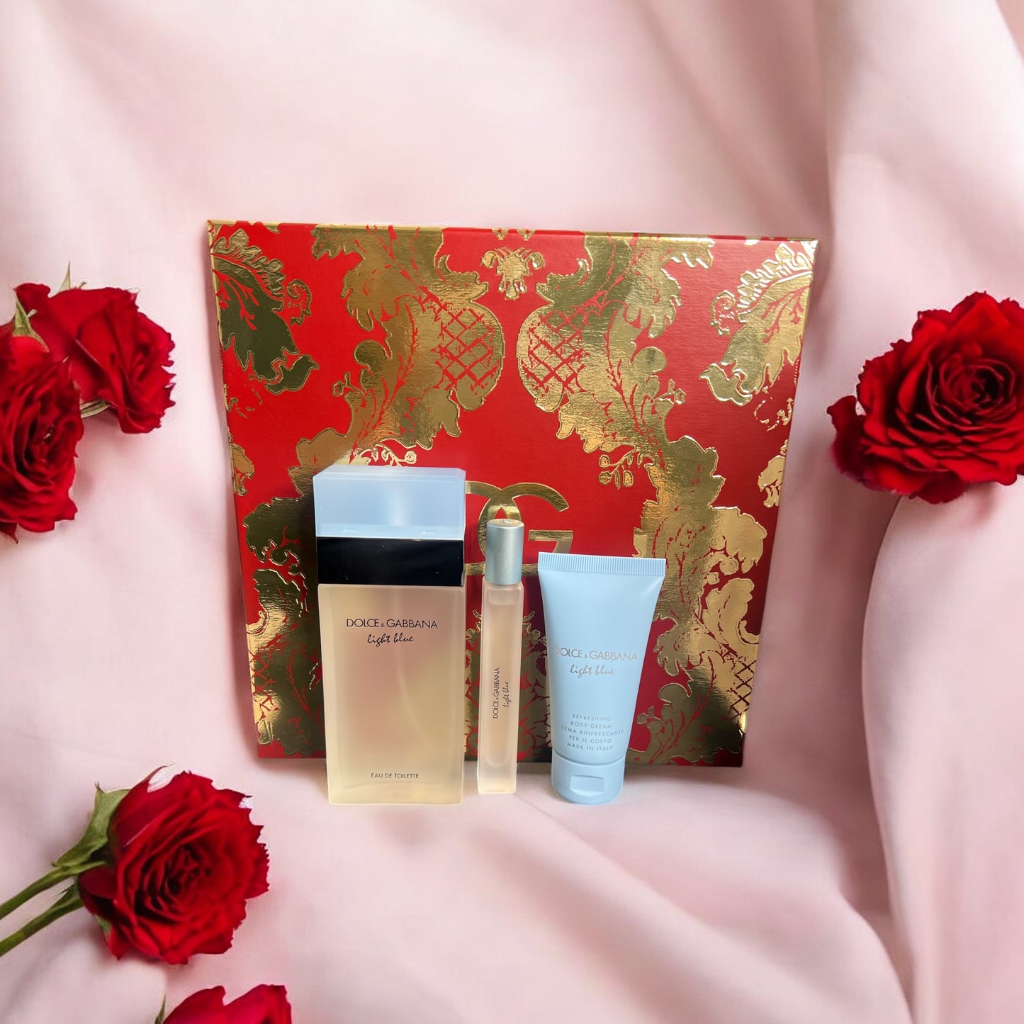 Dolce & Gabbana Light Blue For Women Gift Set Toilette