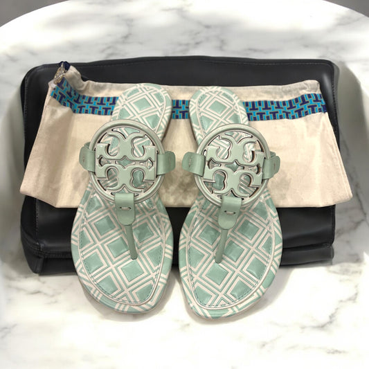 TORY BURCH METAL MILLER CALF LEATHER / PRINTED VEG LEATHER